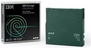 IBM LTO, Ultrium-9, 02XW568, 18TB/45TB, LTO-9