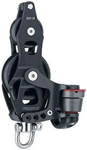 HARKEN 45MM SINGLE ELEMENT BLOCK W/ FIDDLE & SWIVEL W/
