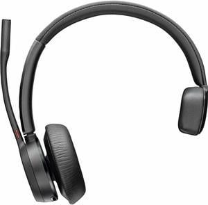 Poly Voyager 4310 Microsoft Teams Certified USB-C Headset +BT700 dongle - Google Assistant, Siri - Stereo - USB Type A - Wired/Wireless - Bluetooth - 164 ft - 20 Hz - 20 kHz - On-ear - Binaural - Ear-