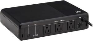 Tripp Lite by Eaton series 350VA 210W 120V Standby UPS - 3 NEMA 5-15R Outlets (Surge + Battery Backup), 5-15P Plug, Desktop UPS - Desktop/Surface/Wall Mountable UPS - 8 Hour Recharge - 2.20 Minute Sta