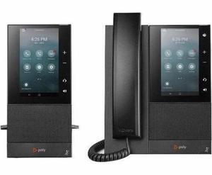 HP Poly CCX 505 IP Phone and PoE enabled, Corded/Cordless Desktop phone, Black | 82Z79AA