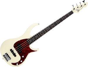 Peavey MILESTONEIVORY Milestone Bass Guitar, Ivory