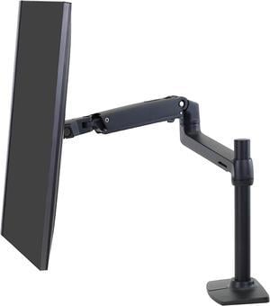 Ergotron LX Desk Mount Monitor Arm Tall Pole Matte Black 45537224