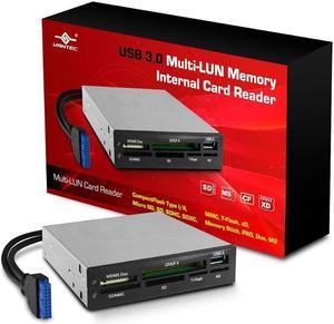 VANTEC LINK USB 3.0 MULTI-LUN MEMORY INTERNAL CARD READER, YOU WILL GET A COMPAC