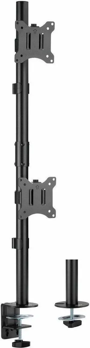 Rocstor ErgoReach Y10N008-B1 Desk Mount for Monitor Black Vertical