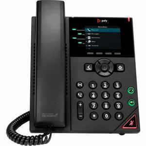 HP Poly VVX 250 4-Line IP Corded Phone and PoE-Enabled GSA/TAA-US | 89B64AA#ABA