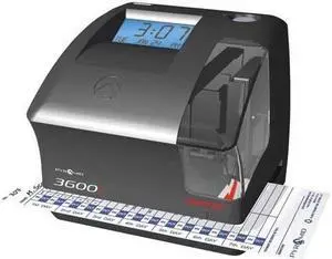 Pyramid Time Systems 3600SS Time Clock and Document Stamp