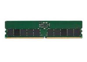 Kingston 16GB DDR5 SDRAM Memory Module - For Workstation - 16 GB - DDR5-4800/PC5-38400 DDR5 SDRAM - 4800 MHz Single-rank Memory - CL40 - 1.10 V - ECC - Unbuffered - 288-pin - DIMM - KTH-PL548E-16G