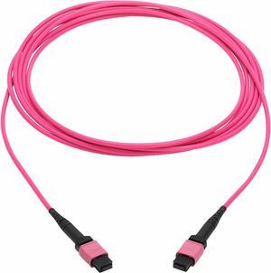 Tripp Lite 100G MTP/MPO Multimode OM4 Plenum-Rated Fiber Optic Cable (F/F)
