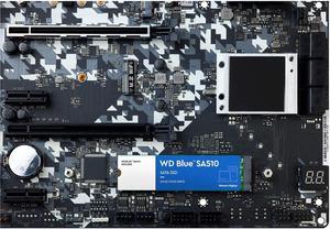 WD Blue 2TB SA510 2.5" SATA M.2 Internal Solid State Drive SSD - WDS200T3B0B