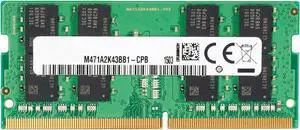 HP 16GB DDR4 SDRAM Memory Module For Notebook 16 GB DDR4-3200/PC4-25600 DDR4 SDRAM 3200 MHz 260-pin SoDIMM 8C4X9AA