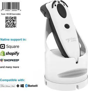 Socket Mobile DuraScan D740 Universal Barcode Scanner & Charging Dock CX37832543