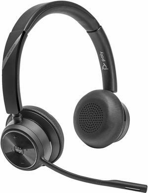 Poly Savi 7420 Office Stereo Microsoft Teams Certified DECT Headset 8L583AA#ABA