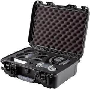 Nanuk 925 Waterproof Hard Case with Foam Insert for DJI Avata 2 Fly More Combo, Black