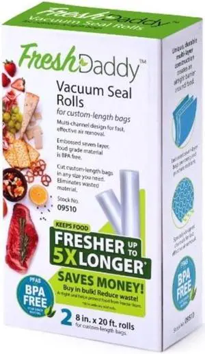 FreshDaddy Vac Seal Roll 8x20