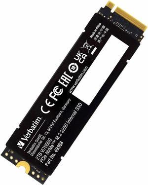 Verbatim Vi7000 2TB PCIe NVMe M.2 2280 Internal SSD 49368