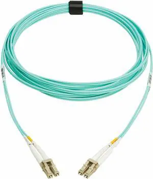Tripp Lite 10m LC/LC OM4 Fiber Optic Cable Aqua N820-10M-OM4TAA
