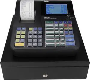 Royal 6000ML Cash Register, Black