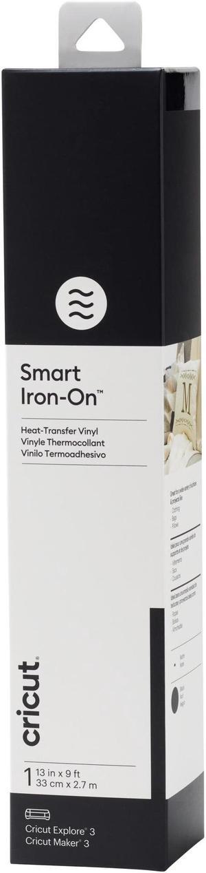 CRICUT SMART IRON ON BLACK 13 IN X9 FT