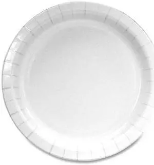 Paper Dinnerware Plate 6" dia White 1000/Carton CP6B1004250A