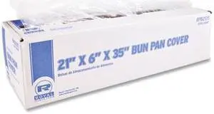Bun Pan Bag for Full-Size Pans 21" x 6" x 35" Clear 200/Carton BPB2135