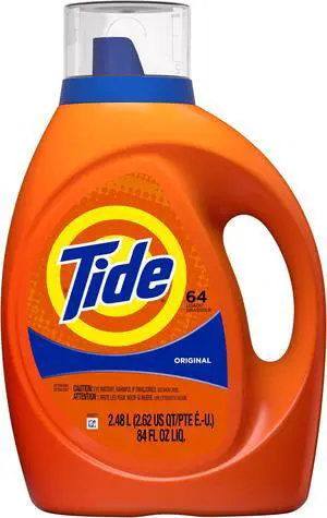 Liquid Laundry Detergent Original Scent 64 Loads 84 oz Bottle 4/Carton 40218