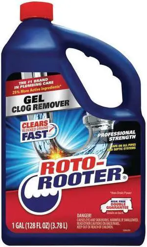 Gel Clog Remover 1 gal Bottle 4/Carton 351399