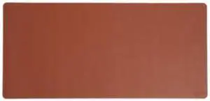Vegan Leather Desk Pads 36" x 17" Brown 64827