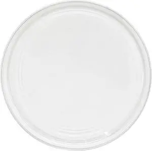 Recycleware Round Deli Container Lids Flat Plug Fit Clear Plastic 500/Carton 000000000009501020