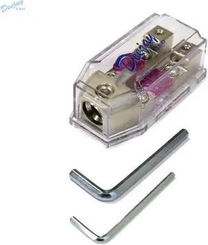Main power distribution block Includes two ANL premounted fuses of 100 Amps each