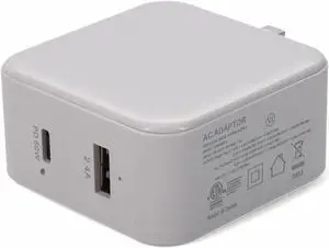 AddOn Wall Plug to USB 3.1 Type C or NEMA 1-15P, White USAC2USB60WW AddOn Wall Plug to USB 3.1 Type C or NEMA 1-15P, White USAC2USB60WW
