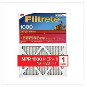 3m Air Filter 16X20X1 1733-8005