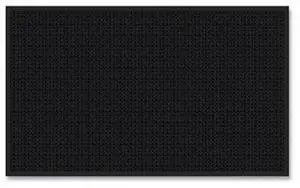 Absorba Select Entry Mat Rectangular Pepper/Black Crush-Resistant Needle-Punched Surface 48" x 72" 76036190240000600