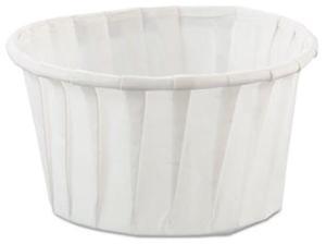 Paper Portion Cups ProPlanet Seal 4 oz White 250/Bag 20 Bags/Carton 4002050