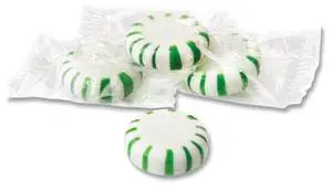 Candy Assortments Spearmint Candy 1 lb Bag 00655