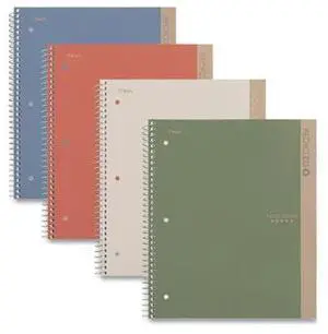 Five Star Recycled Notebook College Rule Randomly Assorted Cover 820053