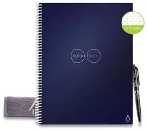 Core Smart Notebook Dotted Rule Midnight Blue Cover 11x8.5 16 Sheets EVRLRCCDFFR