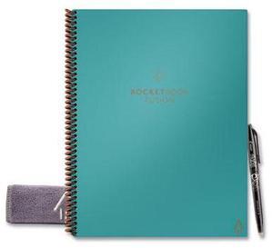 Rocketbook Fusion Smart Notebook Teal Cover 11 x 8.5 21 Sheets EVRFLRCCCEFR