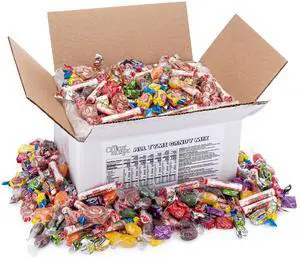 Office Snax All Tyme Candy Mix 5lb Carton