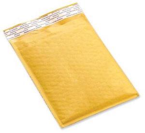 Universal Peel Seal Strip Cushioned Mailer #0 Extension Flap 6 x 10 25/Ctn 4275