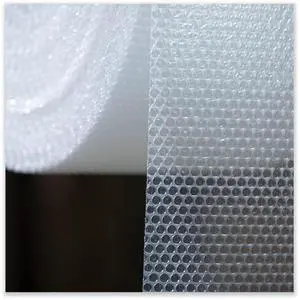Universal Bubble Packaging 0.19" Thick 12" x 30 ft Perforated Clear 12/Ctn 4275