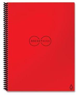 Rocketbook Core Reuasble Smart Notebook 8.5x11" Dot-Grid 32 Pages Red EVRLKCBG