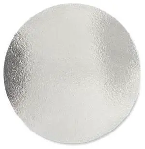 Round Aluminum To-Go Container Lids Flat Lid 9" Diameter Silver Paper 500/Carton BWKROUND9FLID
