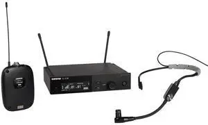 Shure SLXD14/SM35-G58 Wireless System with SLXD1 Bodypack Transmitter and SM35 Headset Mic, Frequency Band Version: G58