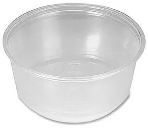 Fabri-Kal 3.25oz Polypropylene Portion Cups Clear 2500Ct PPC325