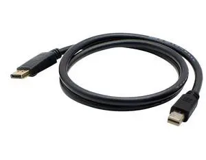 AddOn 10ft Mini-DisplayPort 1.1 M/M Cable Black MINIDP2DPMM10