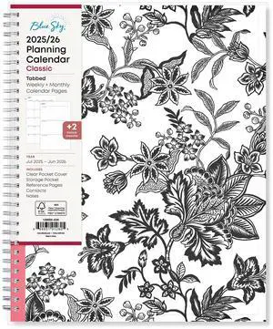 2025-2026 Blue Sky Weekly/Monthly Academic Planner, 8-1/2" x 11", Analeis, July 2025 To June 2026, 130606