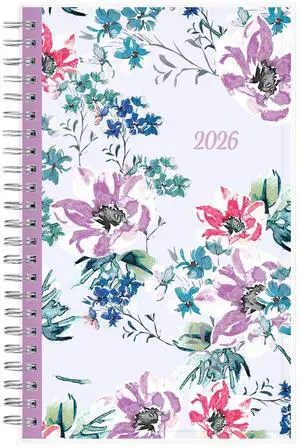2026 Blue Sky Weekly/Monthly Planner, 5" x 8", Laila, January To December, 137276