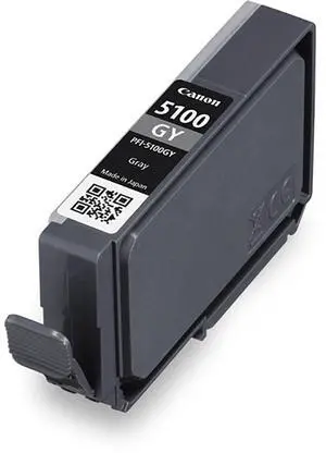 Canon Lucia PRO II PFI-5100 14.4ml Pigment Ink Tank for PRO-310 Printer, Gray