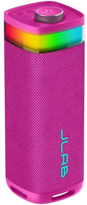 JLab JBuds Party Portable Bluetooth Speaker System - 30 W RMS - Pink - 60 Hz to 20 kHz - Battery Rechargeable